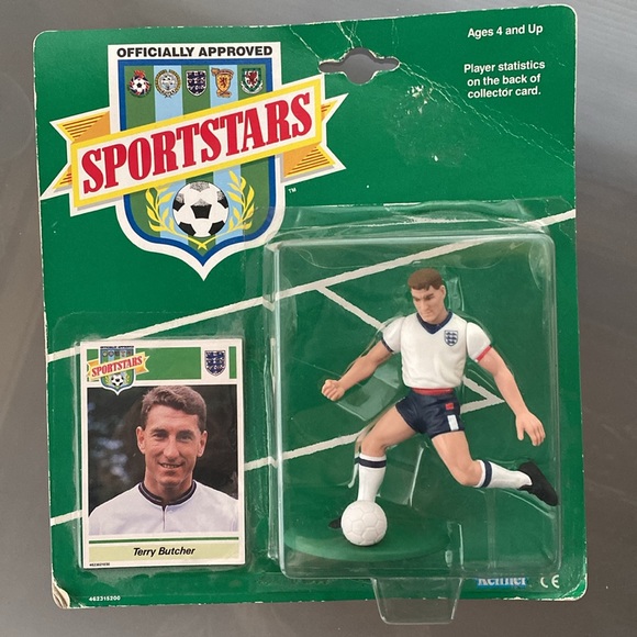 🏴󠁧󠁢󠁥󠁮󠁧󠁿⚽️Terry Butcher Vintage & Rare English Footballer Card & Action Figure - Picture 13 of 13